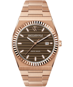 WATCHPEOPLE WP1 Metal RG Brushed Brown