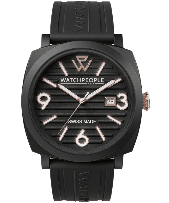 WATCHPEOPLE WP2 Metal Black Black Rose Gold