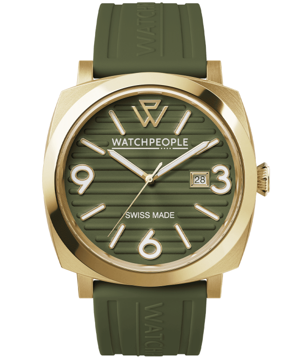 WATCHPEOPLE WP2 Metal Gold Timeless Green