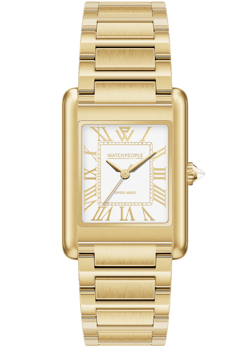 WATCHPEOPLE WP6 Shiny Gold White Gold