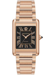 WATCHPEOPLE WP6 Shiny Rose Gold Black