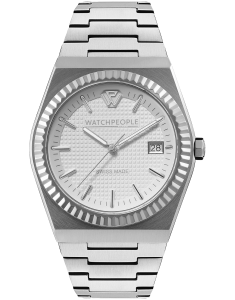 WATCHPEOPLE WP1 Silver white square 41 мм