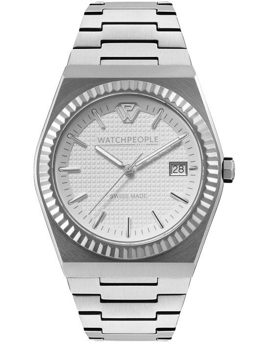 WATCHPEOPLE WP1 Silver white square 41 мм