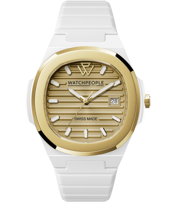 WATCHPEOPLE WP7 Solid Sili White Gold