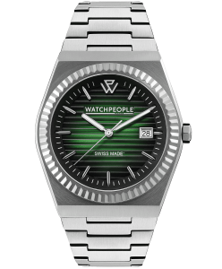 WATCHPEOPLE WP1 Black Green Radial Line 41 мм