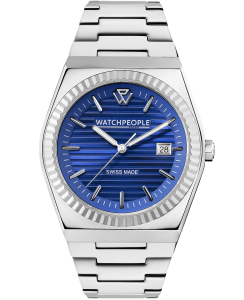 WATCHPEOPLE WP1 Silver royal blue 41 мм