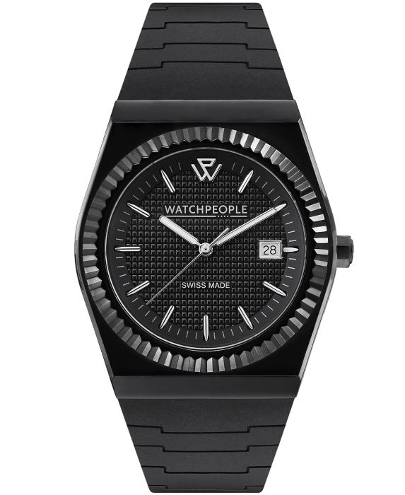 WATCHPEOPLE WP1 Matte Black Square 41 мм