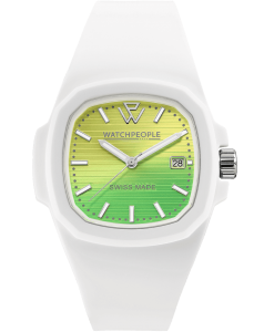 WATCHPEOPLE WP4 White Sunset Yellow Shades Lines 44 мм