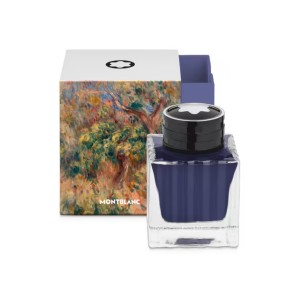 Флакон чернил Montblanc MASTERS OF ART HOMAGE TO PIERRE-AUGUSTE RENOIR, BLEU OUTREMER - 50 мл