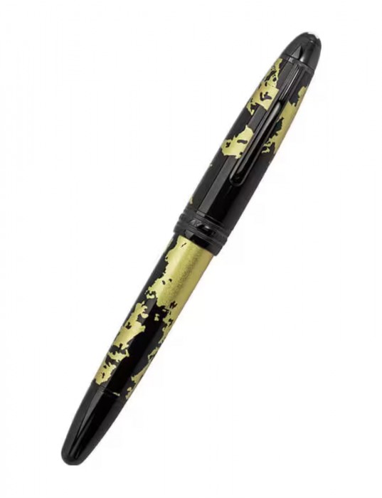 Перьевая ручка Montblanc c гибким пером Calligraphy Gold Leaf перо F
