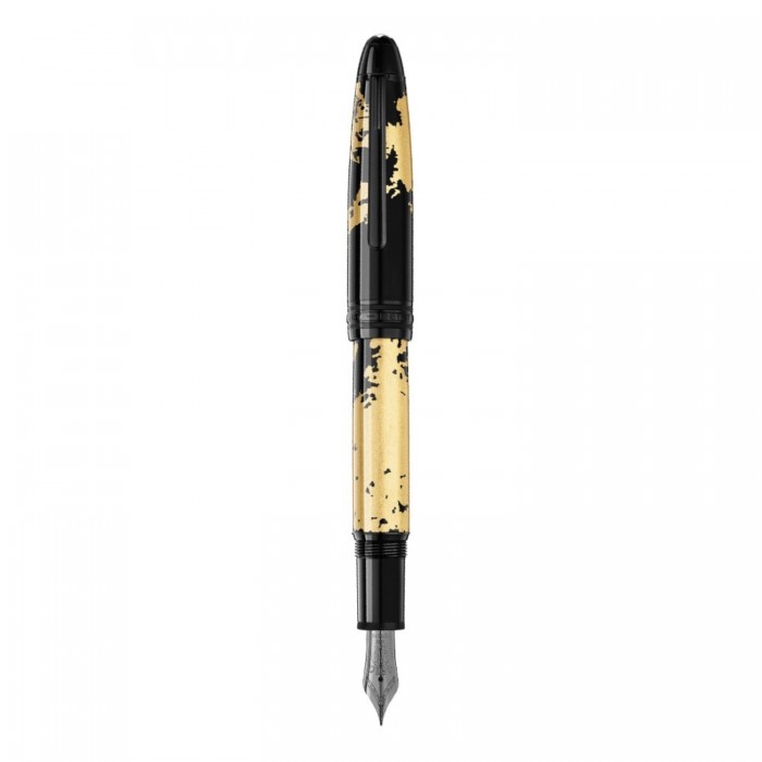 Перьевая ручка Montblanc c гибким пером Calligraphy Gold Leaf перо M