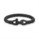 Браслет T-HOOK BRACELET IN CORD Black Nylon