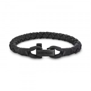 Браслет T-HOOK BRACELET IN CORD Black Nylon