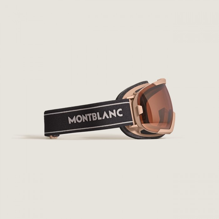 Горнолыжная маска (очки) Montblanc SKI MASK WITH BEIGE INJECTED FRAME