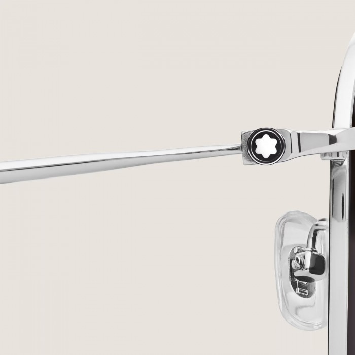 Солнцезащитные очки Montblanc TITANIUM SILVER