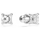 Серьги пусеты-гвоздики Swarovski Attract