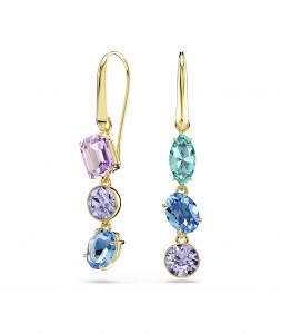 Серьги-подвески Gema Swarovski
