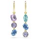 Серьги-подвески Gema Swarovski