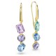 Серьги-подвески Gema Swarovski