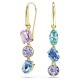 Серьги-подвески Gema Swarovski