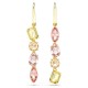 Серьги-подвески Gema Swarovski