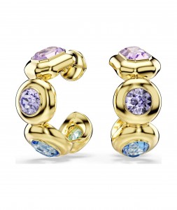 Серьги-кольца Gema Swarovski