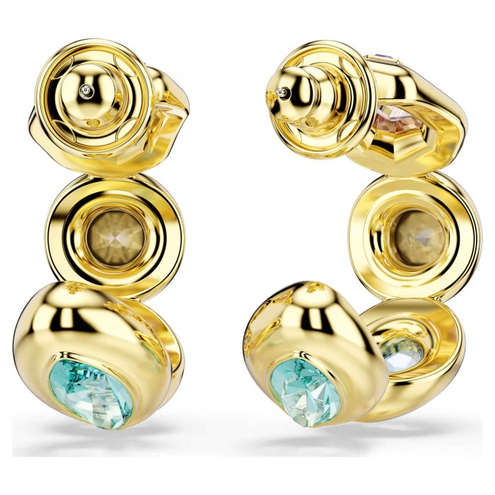 Серьги-кольца Gema Swarovski