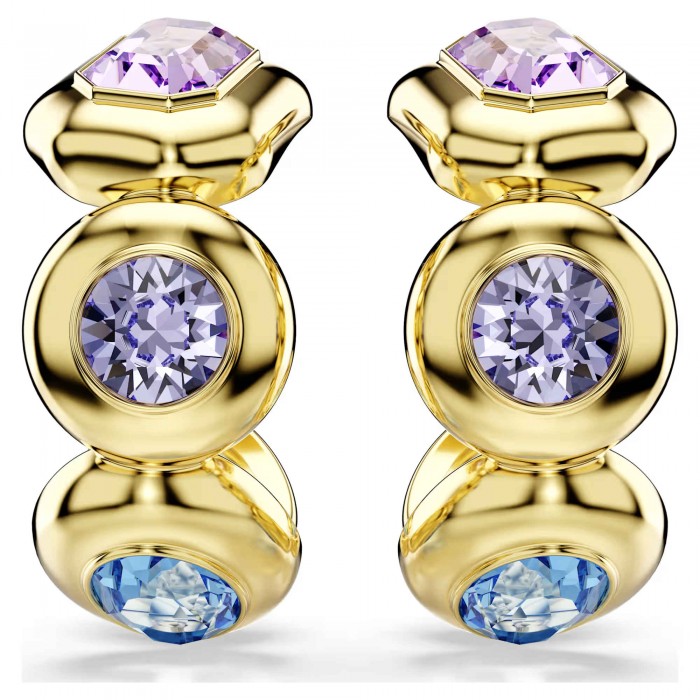 Серьги-кольца Gema Swarovski