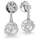 Серьги Constella Dancing stone Swarovski