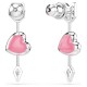 Серьги Idyllia Heart Swarovski