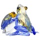 Фигурка Swarovski Idyllia «Лягушка с лягушонком»