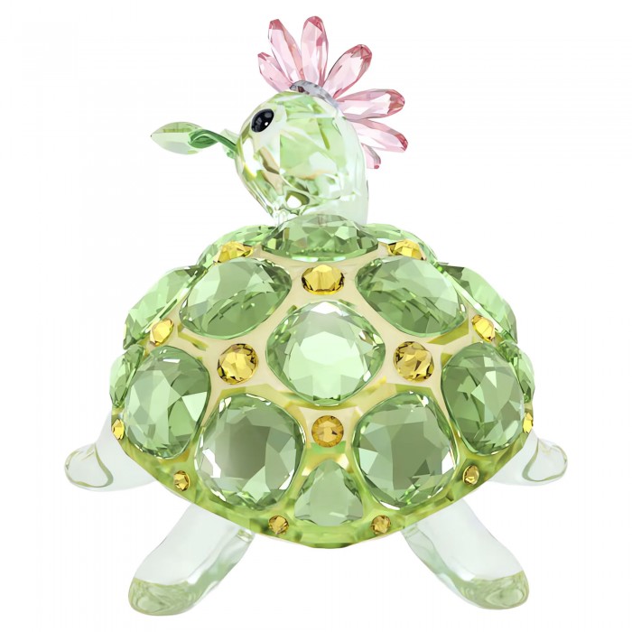 Фигурка Swarovski Idyllia «Черепаха и маргаритка»
