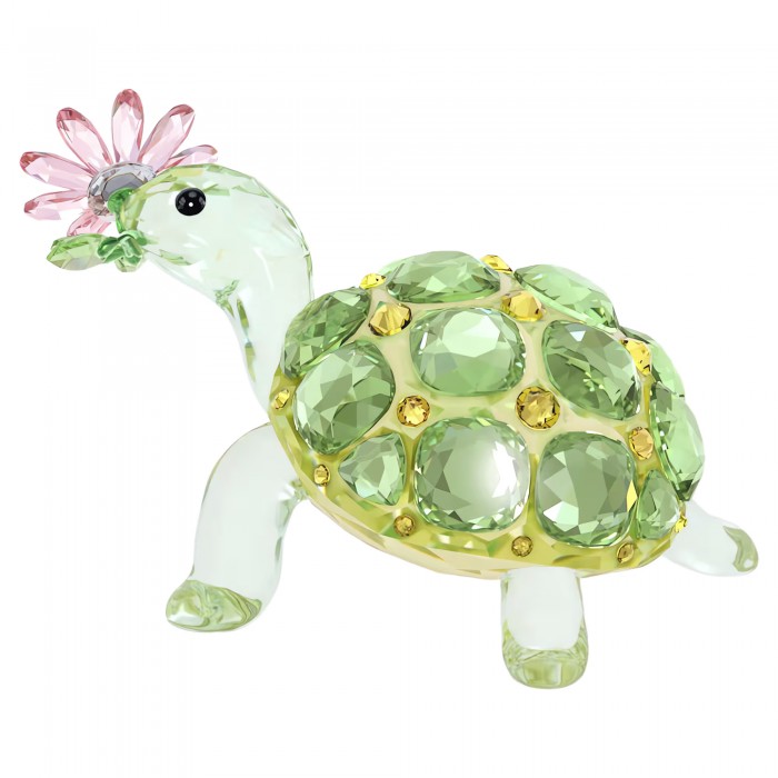 Фигурка Swarovski Idyllia «Черепаха и маргаритка»