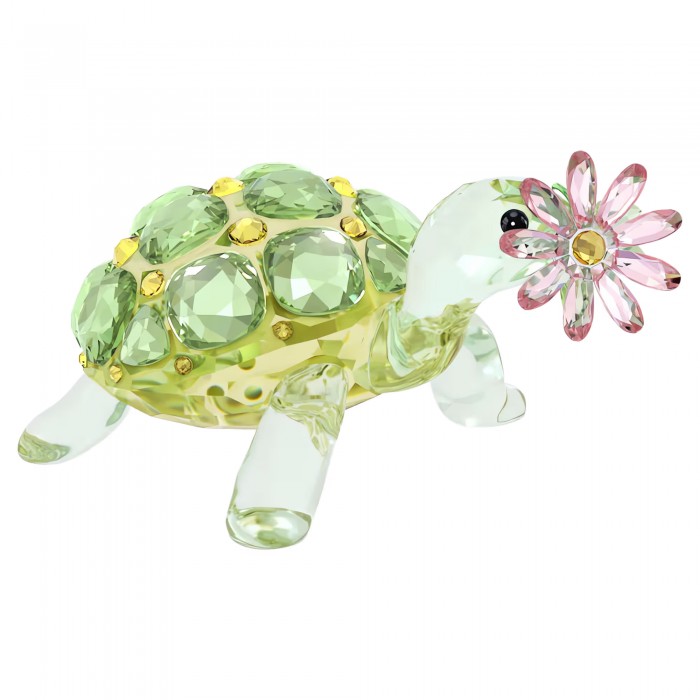Фигурка Swarovski Idyllia «Черепаха и маргаритка»