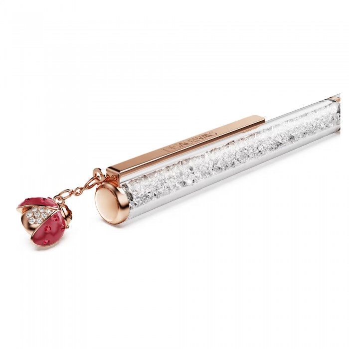 Шариковая ручка Swarovski Crystalline Ladybug, White, Red