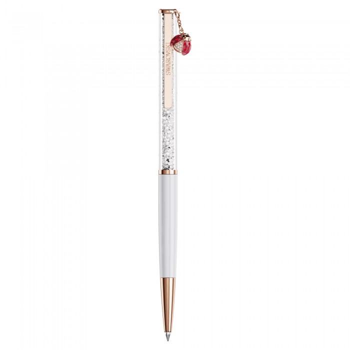 Шариковая ручка Swarovski Crystalline Ladybug, White, Red