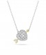 Колье с подвеской Swarovski Idyllia Heart with arrow