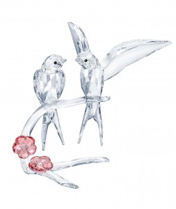 Фигурка Swarovski Пернатые красавицы «Ласточки»