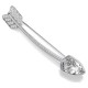 Брошь Swarovski Idyllia «Стрела Купидона»
