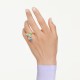 Коктейльное кольцо Gema Swarovski