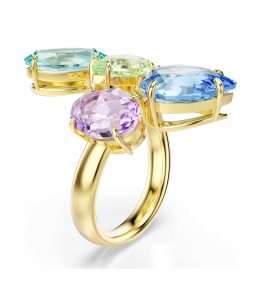 Коктейльное кольцо Gema Swarovski