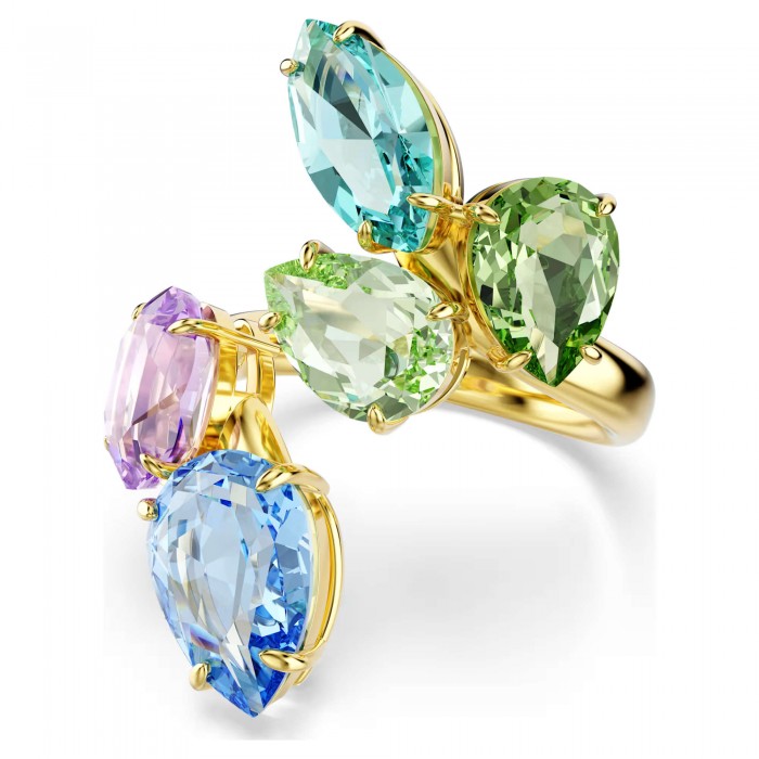 Коктейльное кольцо Gema Swarovski
