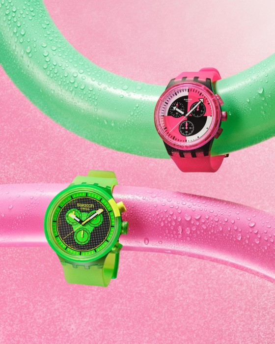 SWATCH FUCHSIA LINES