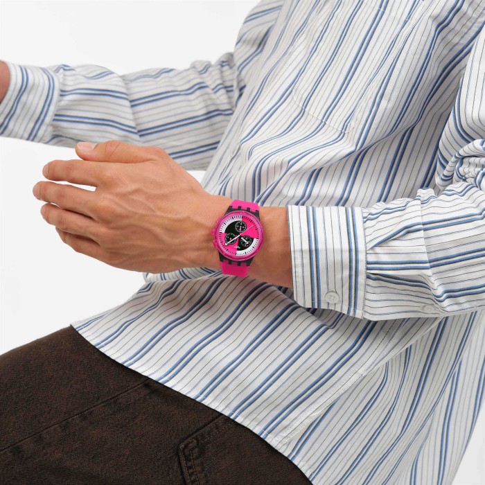 SWATCH FUCHSIA LINES