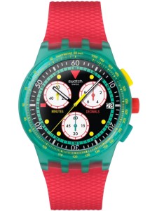 SWATCH SWATCH NEON EMERALD CHRONO