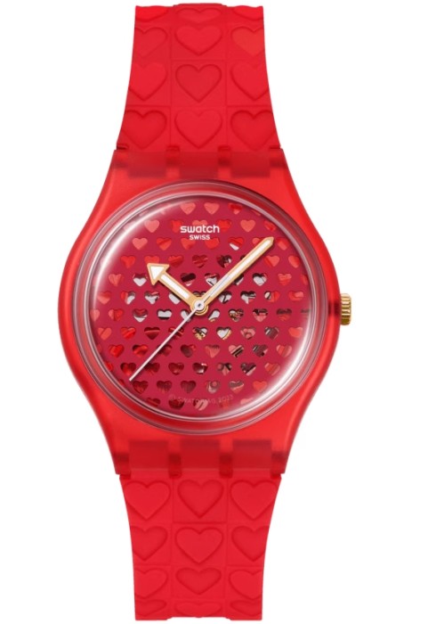 SWATCH LOVE IN SCARLET