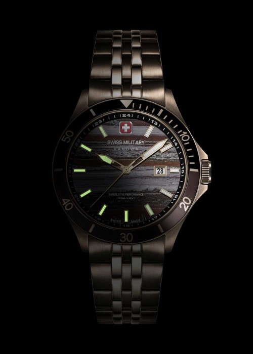 Swiss Military Hanowa FLAGSHIP TIGER IRON