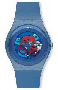 Swatch BLUE GREY LACQUERED