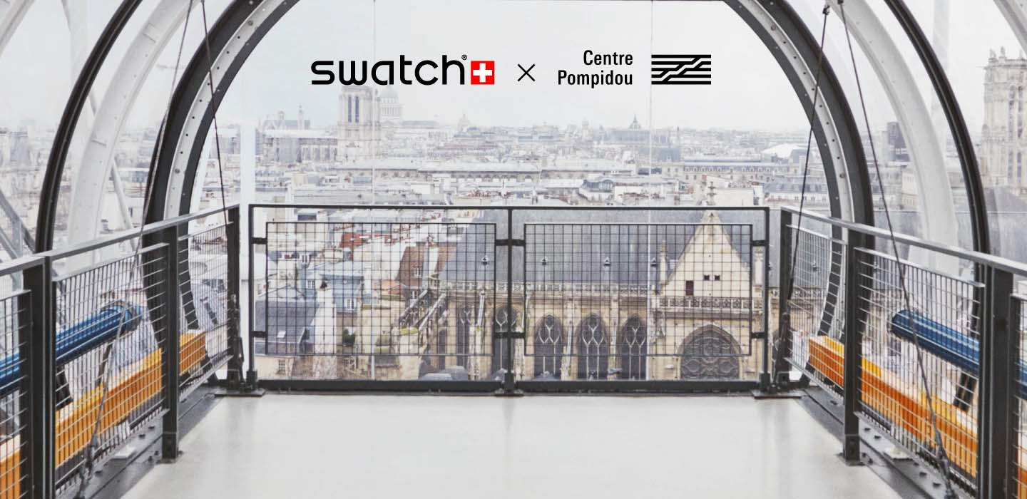 Коллекция Swatch X Center Pompidou 